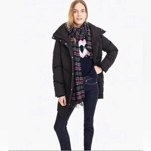 Jcrew Universal Standard Black Puffer Coat